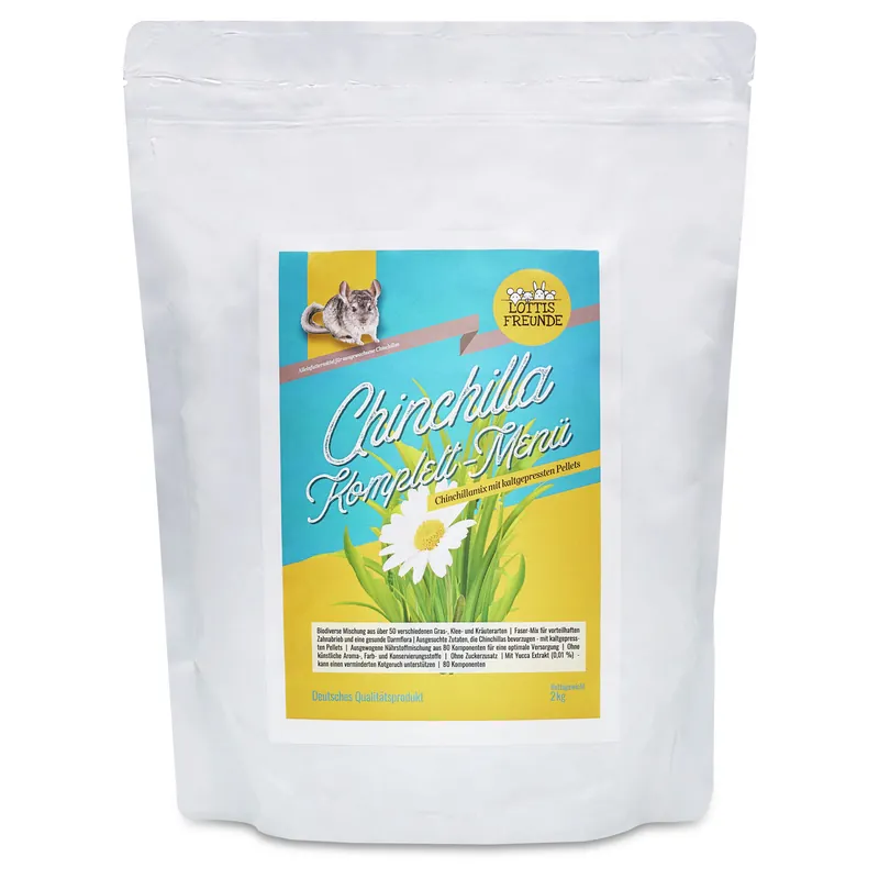 Billig LOTTIS FREUNDE Chinchilla Komplett-Menü 2 kg